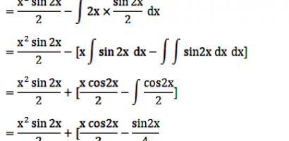 Integral of cos^2x