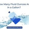 How Many Fluid Ounces in a Gallon?