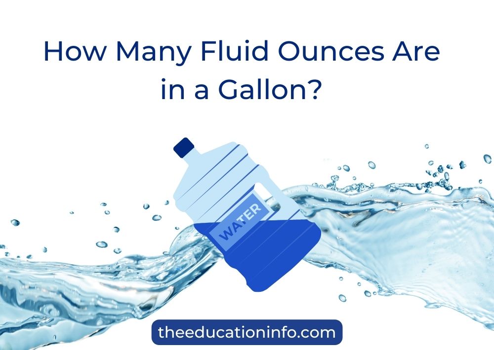 How Many Fluid Ounces In A Gallon 